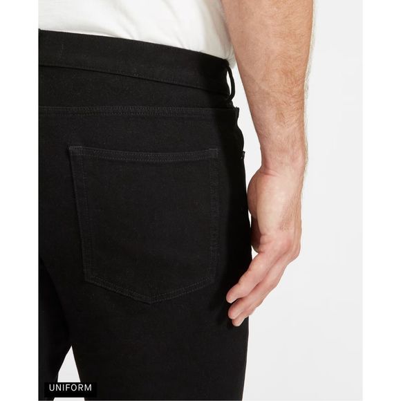 Everlane The Athletic 4-Way Stretch Organic Jean Uniform Black Size 33 x 30 - Picture 7 of 11